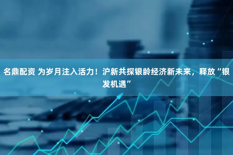 名鼎配资 为岁月注入活力！沪新共探银龄经济新未来，释放“银发机遇”